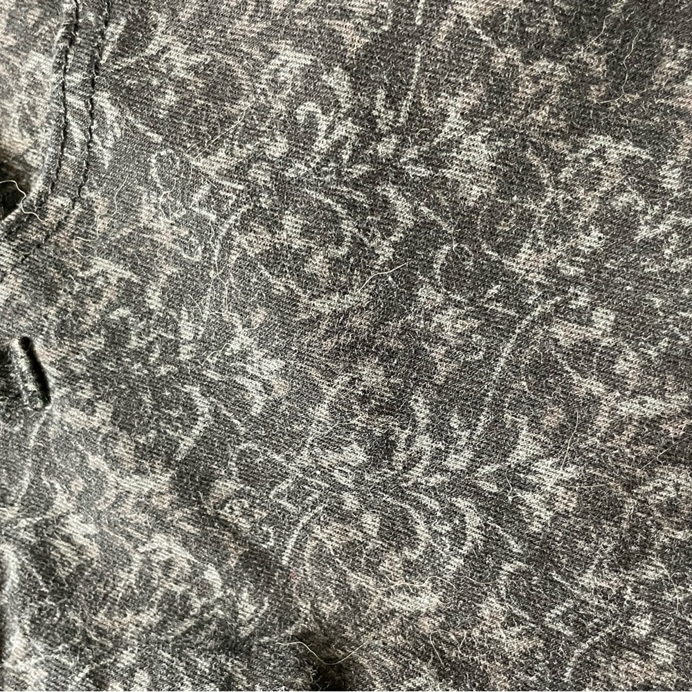Mossimo black patterned jeans 16 - Picture 3 of 4